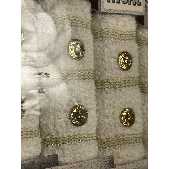 Coaster Classics by Hi-Jacs Mid Century Modern MCM Glass Sleeves with Gold Detai - Picture 5 of 7